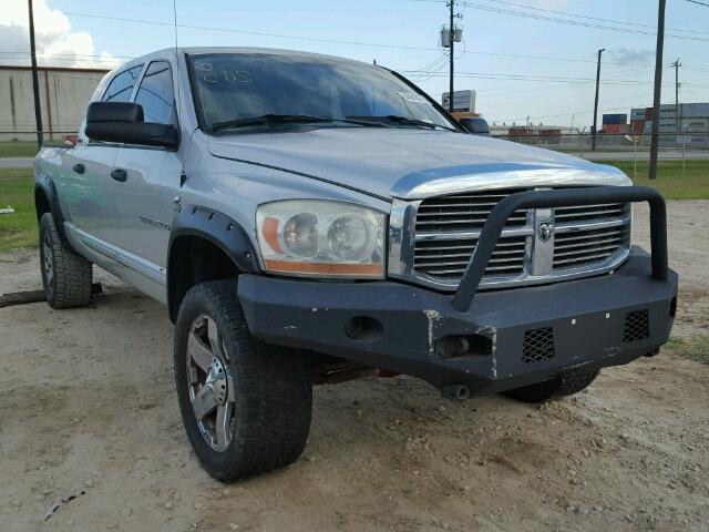 3D7KS29C56G144116 - 2006 DODGE RAM 2500 SILVER photo 1