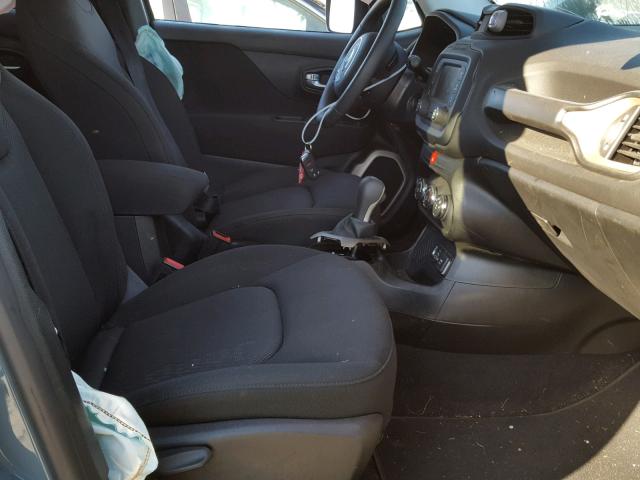 ZACCJAAB6HPF34898 - 2017 JEEP RENEGADE S 蓝色 照片 5