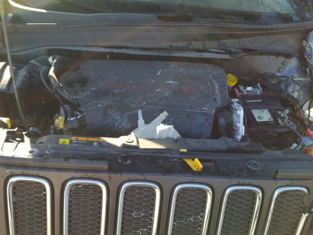 ZACCJAAB6HPF34898 - 2017 JEEP RENEGADE S 蓝色 照片 7