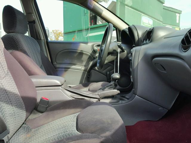 1G2NE52F73C227599 - 2003 PONTIAC GRAND AM S 勃艮第红 照片 5