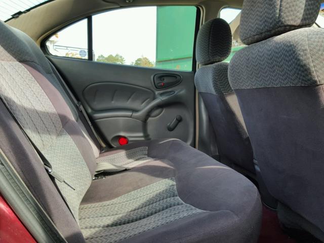1G2NE52F73C227599 - 2003 PONTIAC GRAND AM S 勃艮第红 照片 6
