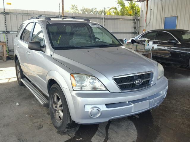 KNDJD733365628377 - 2006 KIA SORENTO EX SILVER photo 1