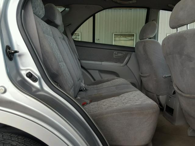 KNDJD733365628377 - 2006 KIA SORENTO EX SILVER photo 6