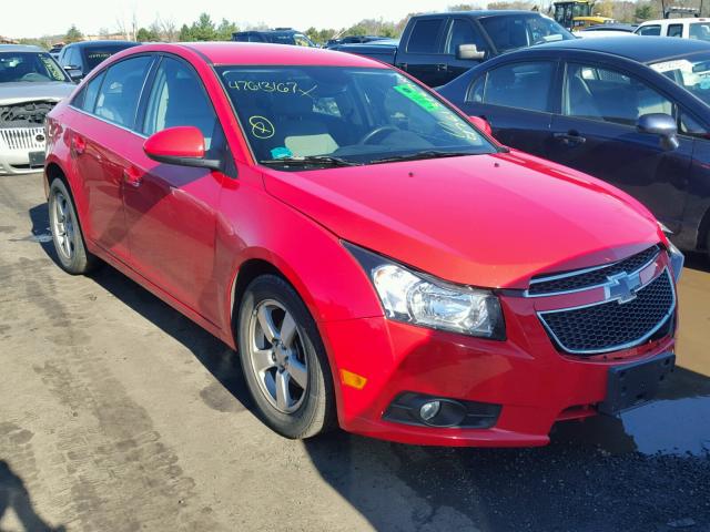 1G1PC5SB4E7266291 - 2014 CHEVROLET CRUZE LT RED photo 1