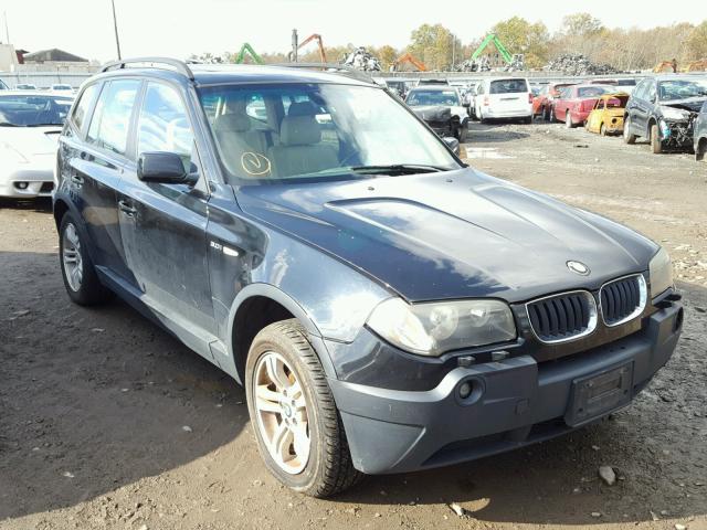 WBXPA93424WC32834 - 2004 BMW X3 3.0I BLACK photo 1