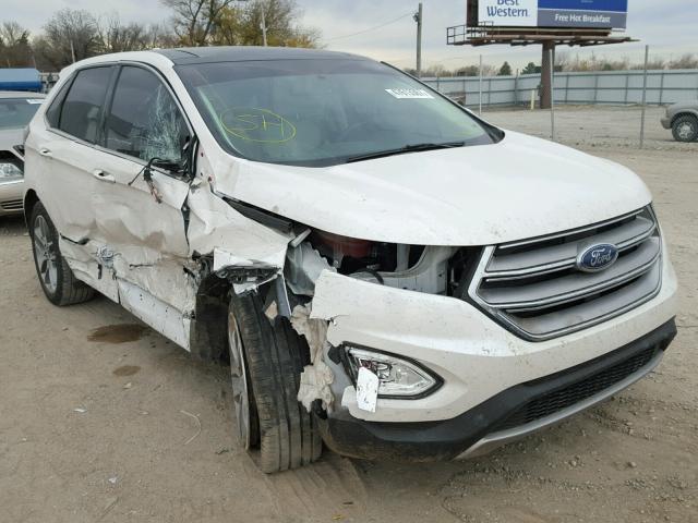 2FMPK3K94GBB82635 - 2016 FORD EDGE TITAN WHITE photo 1