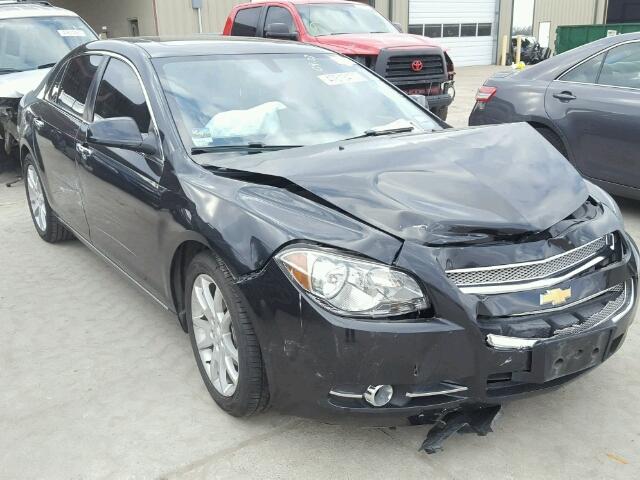 1G1ZE5E01CF335258 - 2012 CHEVROLET MALIBU LTZ BLACK photo 10