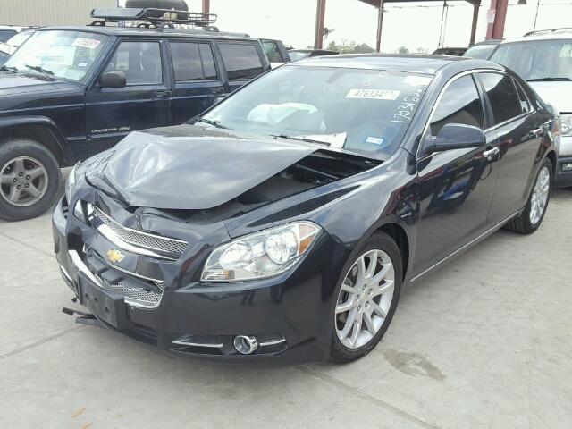 1G1ZE5E01CF335258 - 2012 CHEVROLET MALIBU LTZ 黑色 照片 2