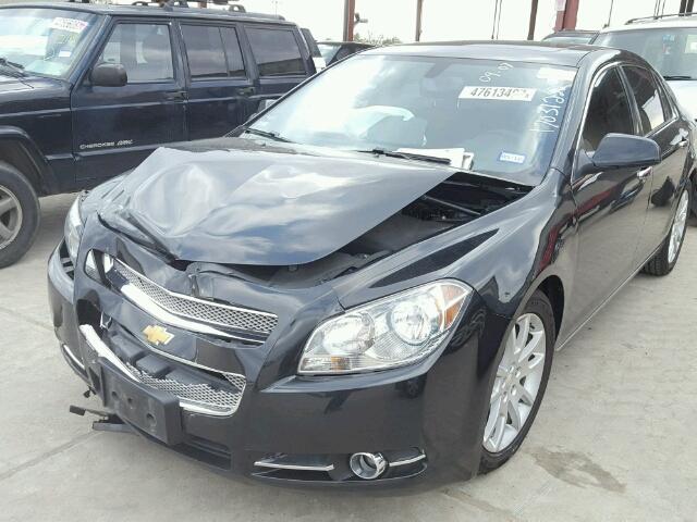 1G1ZE5E01CF335258 - 2012 CHEVROLET MALIBU LTZ BLACK photo 9