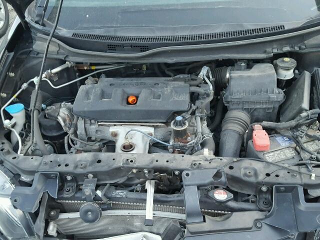 2HGFG3B58CH560995 - 2012 HONDA CIVIC LX BLACK photo 7