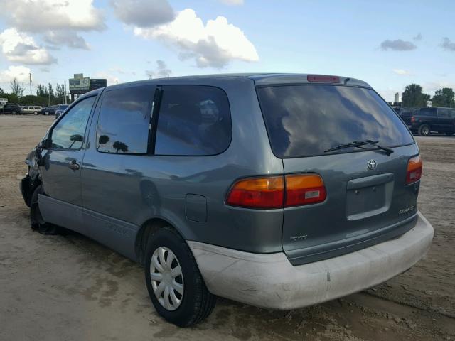 4T3GF19C7YU304935 - 2000 TOYOTA SIENNA CE GRAY photo 3