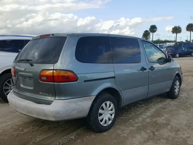 4T3GF19C7YU304935 - 2000 TOYOTA SIENNA CE GRAY photo 4