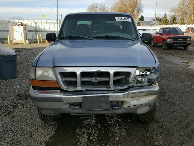 1FTZR15X4WPA51042 - 1998 FORD RANGER SUP BLUE photo 9