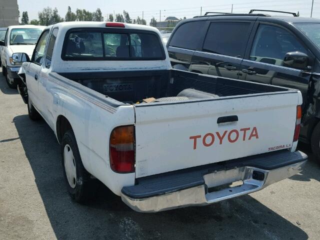 4TAVL52N6TZ209046 - 1996 TOYOTA TACOMA XTR WHITE photo 3