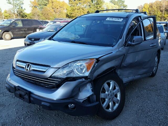 JHLRE48747C092341 - 2007 HONDA CR-V EXL SILVER photo 2