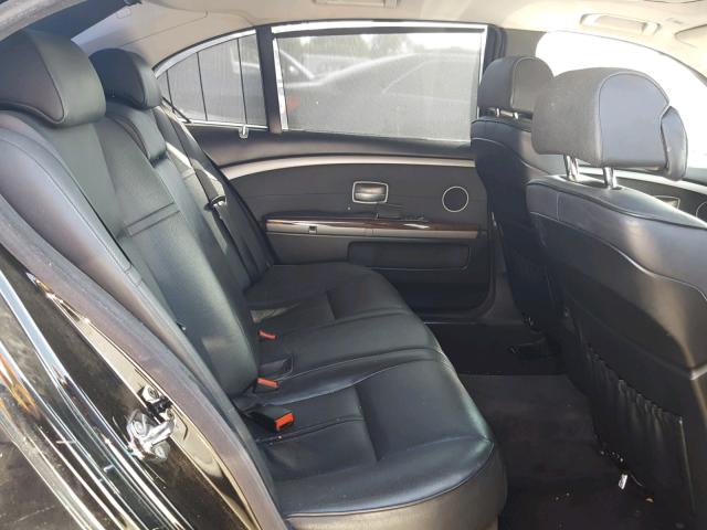 WBAGN63473DS43803 - 2003 BMW 745 LI BLACK photo 6