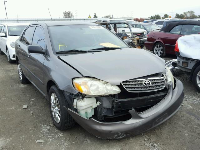 1NXBR32E95Z448872 - 2005 TOYOTA COROLLA CE GRAY photo 1