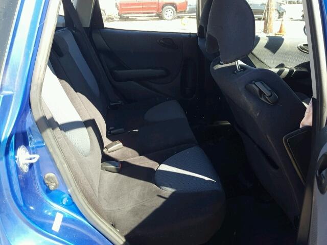 JHMGD38677S021633 - 2007 HONDA FIT S 蓝色 照片 6