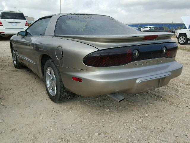 2G2FS22K712127881 - 2001 PONTIAC FIREBIRD GRAY photo 3