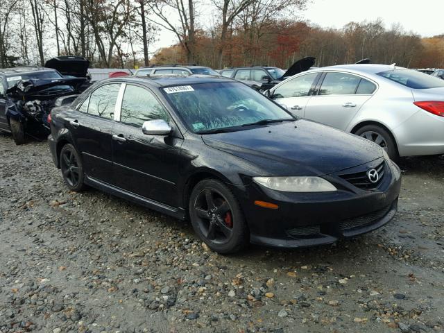 1YVHP80C955M71270 - 2005 MAZDA 6 I BLACK photo 1