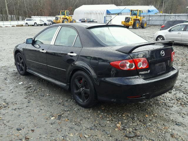 1YVHP80C955M71270 - 2005 MAZDA 6 I BLACK photo 3