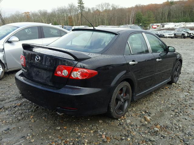 1YVHP80C955M71270 - 2005 MAZDA 6 I BLACK photo 4