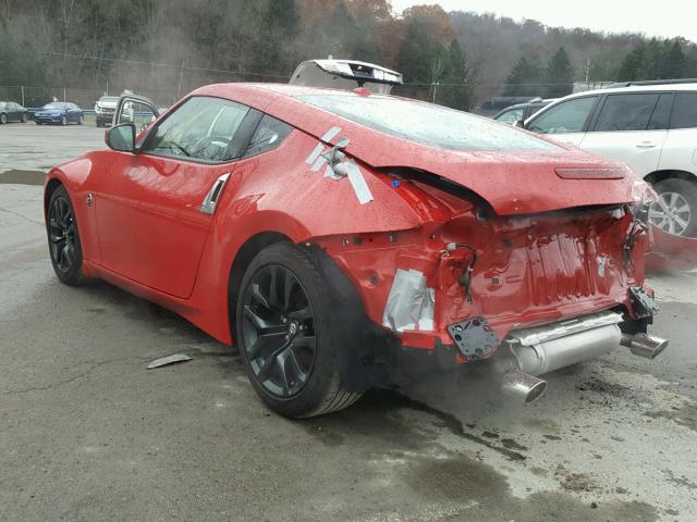 JN1AZ4EHXGM937072 - 2016 NISSAN 370Z BASE RED photo 3