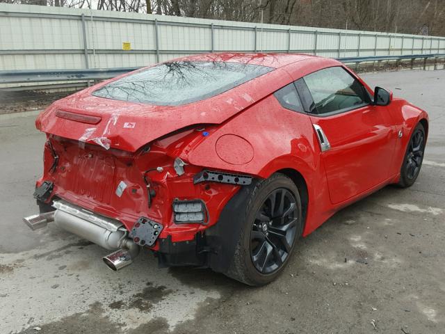 JN1AZ4EHXGM937072 - 2016 NISSAN 370Z BASE RED photo 4