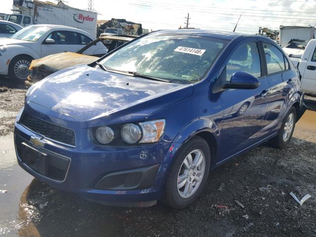 1G1JA5SH4C4194426 - 2012 CHEVROLET SONIC LS 蓝色 照片 2