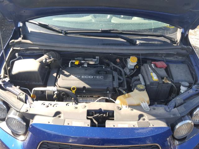 1G1JA5SH4C4194426 - 2012 CHEVROLET SONIC LS 蓝色 照片 7