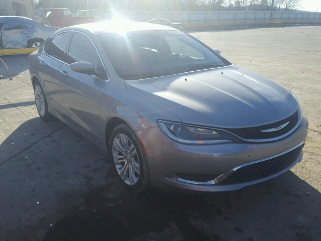 1C3CCCAB1FN662644 - 2015 CHRYSLER 200 LIMITE SILVER photo 1