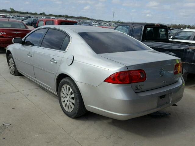 1G4HP57278U144096 - 2008 BUICK LUCERNE CX SILVER photo 3