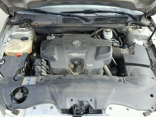 1G4HP57278U144096 - 2008 BUICK LUCERNE CX SILVER photo 7