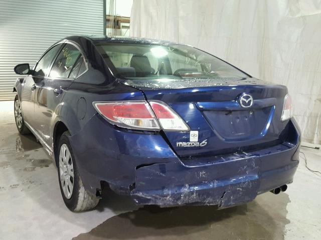 1YVHZ8BH5A5M21527 - 2010 MAZDA 6 I BLUE photo 3