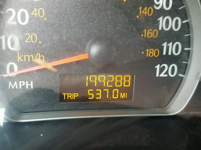 1G8AF52F44Z192049 - 2004 SATURN ION LEVEL MAROON photo 8