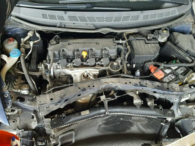 1HGFA16897L009736 - 2007 HONDA CIVIC EX BLUE photo 7