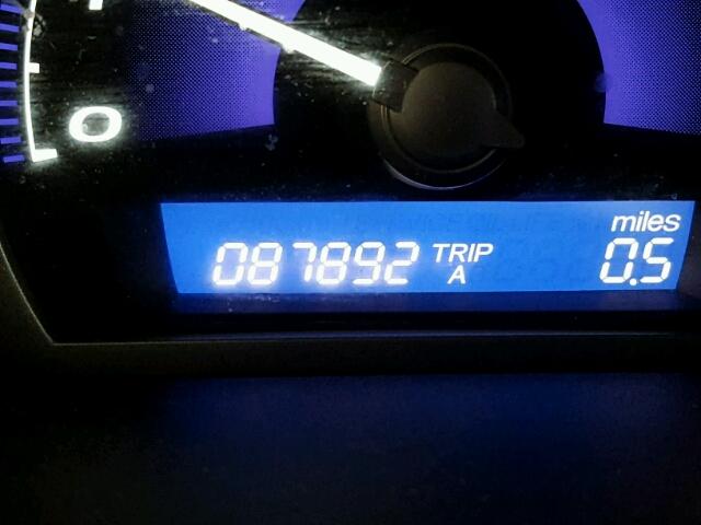 1HGFA16897L009736 - 2007 HONDA CIVIC EX BLUE photo 8