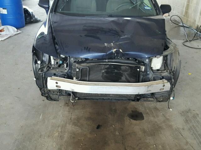 1HGFA16897L009736 - 2007 HONDA CIVIC EX BLUE photo 9