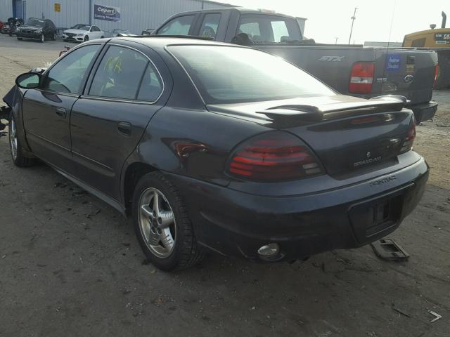 1G2NF52E44M660782 - 2004 PONTIAC GRAND AM S BLACK photo 3
