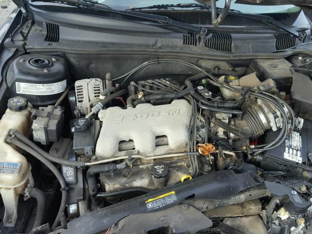 1G2NF52E44M660782 - 2004 PONTIAC GRAND AM S BLACK photo 7