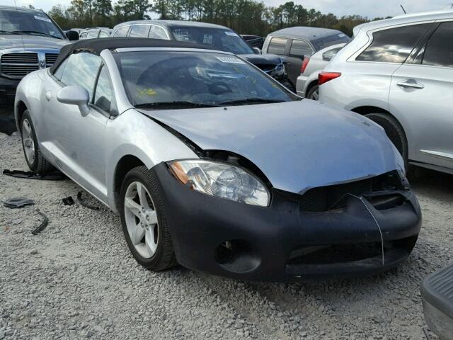 4A3AL25F88E003051 - 2008 MITSUBISHI ECLIPSE SP SILVER photo 1