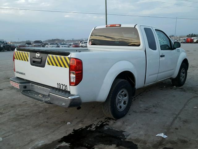 1N6BD0CT0EN753277 - 2014 NISSAN FRONTIER S WHITE photo 4