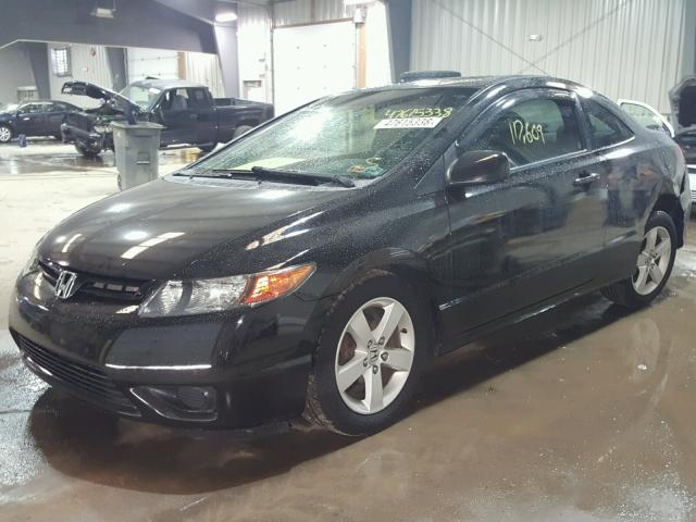 2HGFG12998H514090 - 2008 HONDA CIVIC EXL 黑色 照片 2