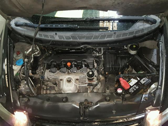 2HGFG12998H514090 - 2008 HONDA CIVIC EXL 黑色 照片 7