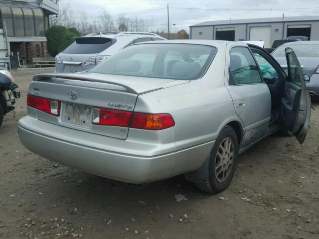 4T1BF22K31U115277 - 2001 TOYOTA CAMRY LE SILVER photo 4