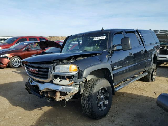 1GTHK23D57F123114 - 2007 GMC SIERRA K25 BLUE photo 2