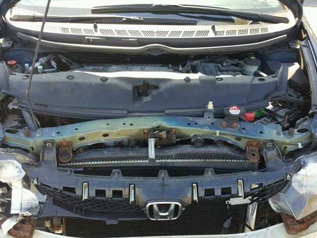 2HGFA1F93AH519318 - 2010 HONDA CIVIC EXL BLUE photo 7