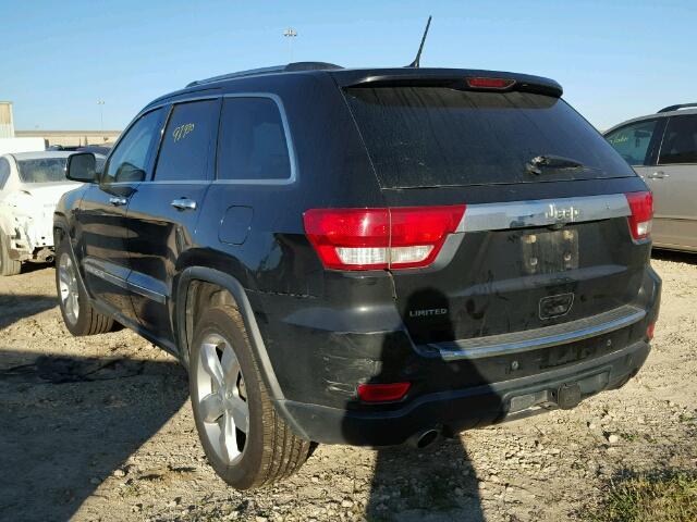 1J4RS5GTXBC545374 - 2011 JEEP GRAND CHER BLACK photo 3