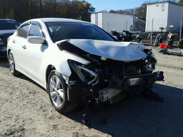 1N4AL3AP3EC133663 - 2014 NISSAN ALTIMA WHITE photo 1