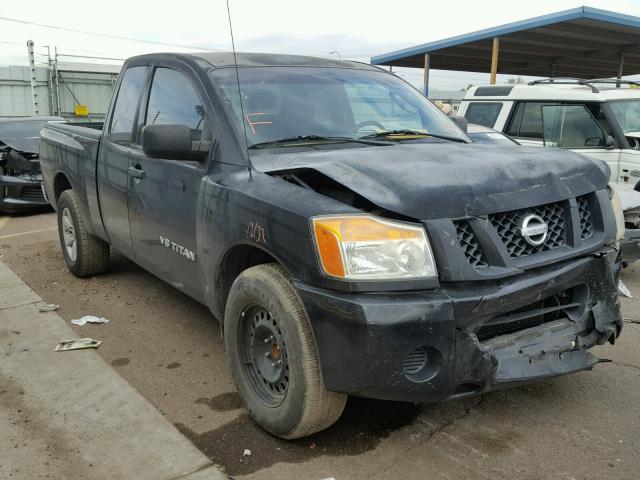 1N6AA0CH1AN311666 - 2010 NISSAN TITAN XE BLACK photo 1